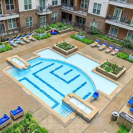 Penthouse Cool-Oasis-In-Houston-Rental Car Available-View-Great-Sleep Buitenkant foto